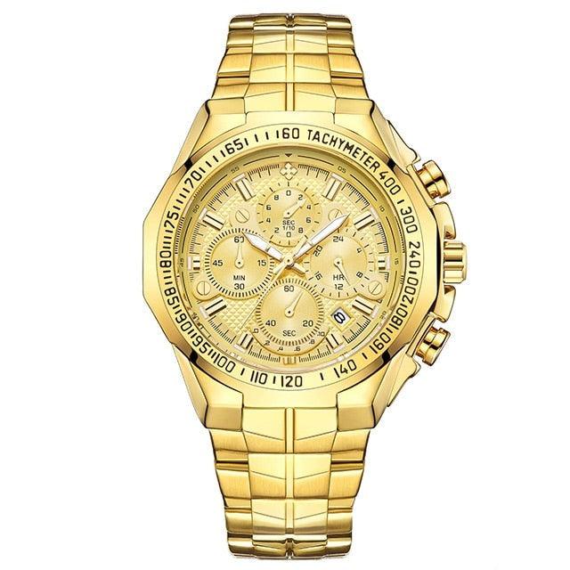 Relogio Masculino Watches Gold