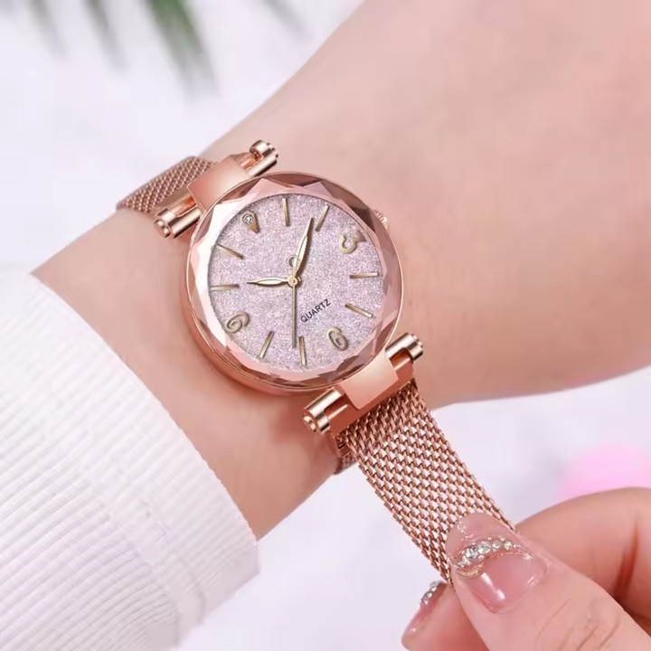 Relógio Feminino Rose - Elegância para o Dia a Dia