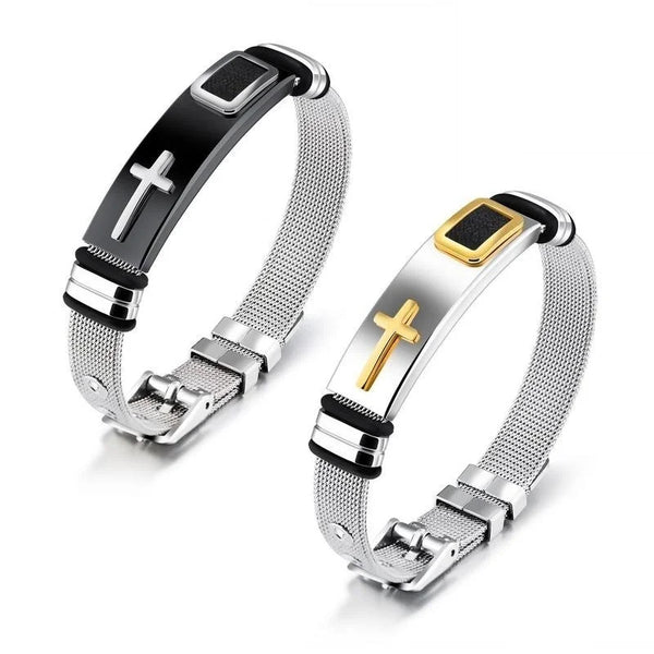 Pulseira Masculina em Aço 316L - Divine Elegance