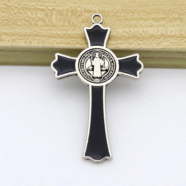 Pingente Cruz de Jesus Banhado a Ouro - Proteção e Fé