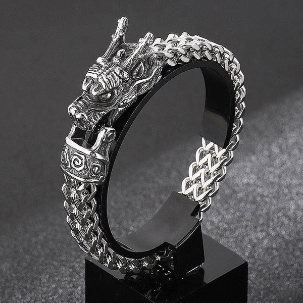 Pulseira Masculina Viking Nidhogg