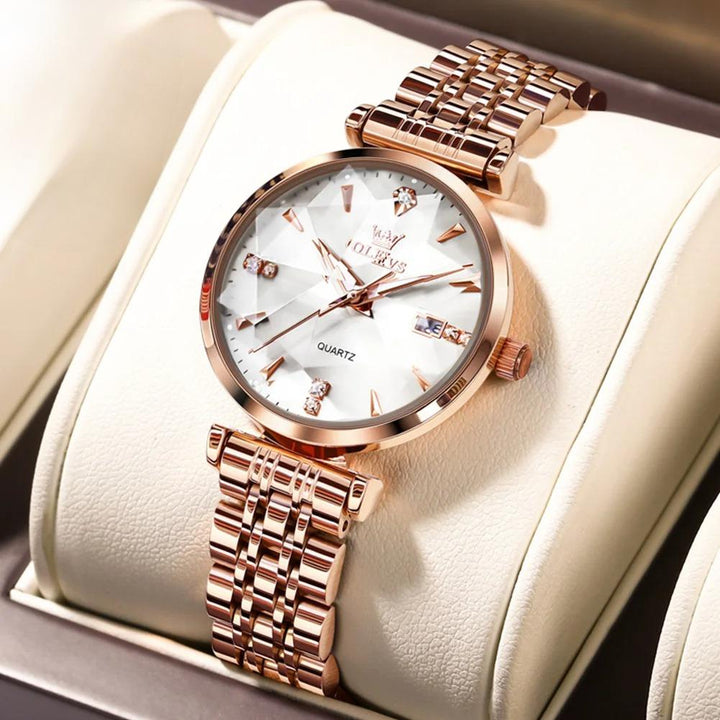 Relógio Feminino Diamond Marine Branco